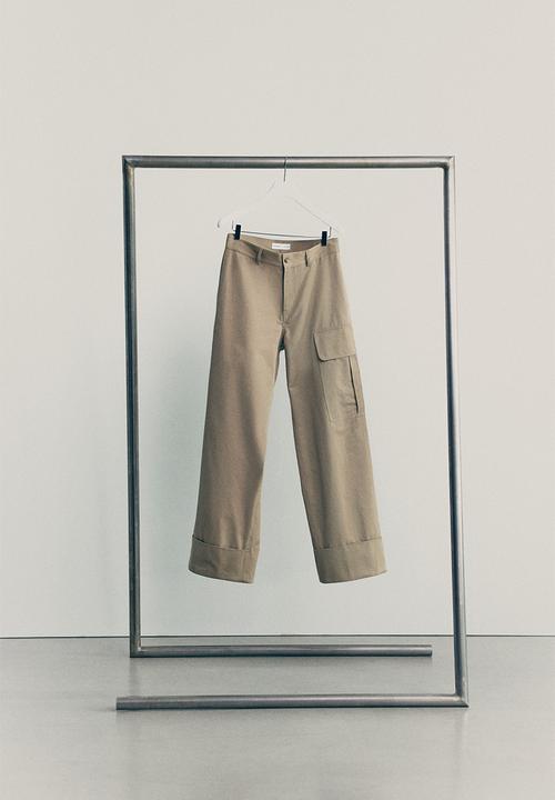 H&M - Fold-up cargo trousers - beige