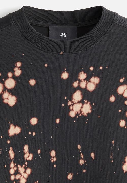 H&M - Oversized fit T-shirt - dark grey