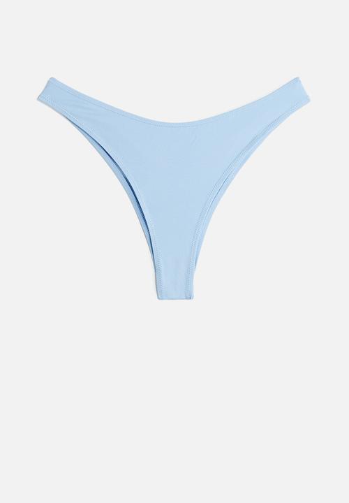 H&M - Brazilian bikini bottoms - light blue