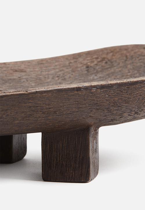 H&M - Mango wood serving dish - dark brown