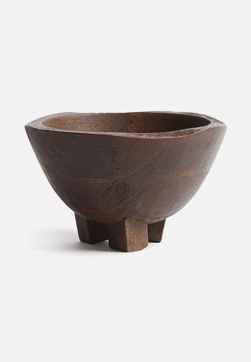 H&M - Mango wood serving bowl - dark brown
