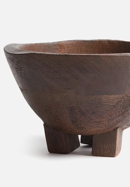 H&M - Mango wood serving bowl - dark brown