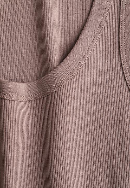 H&M - Ribbed vest top - old rose