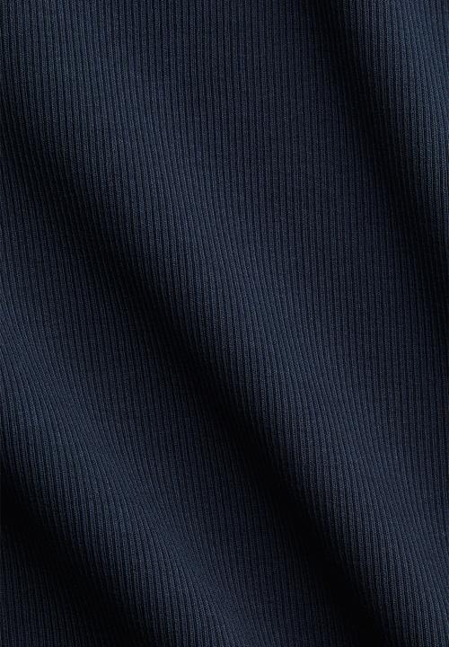 H&M - Ribbed vest top - navy blue
