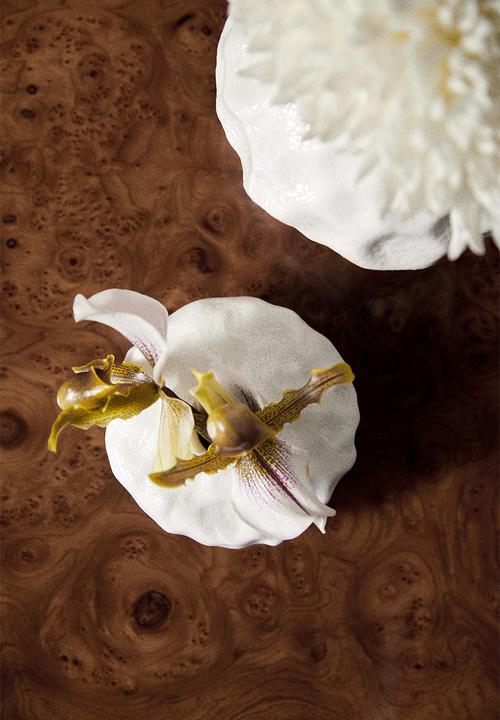 H&M - Small stoneware vase - light beige