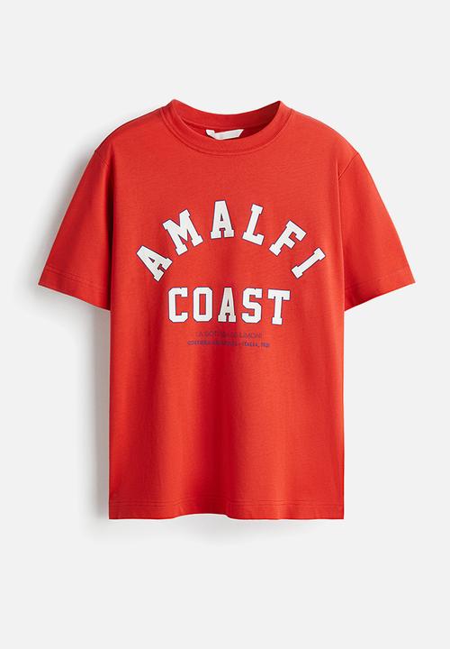H&M - Printed t-shirt - red
