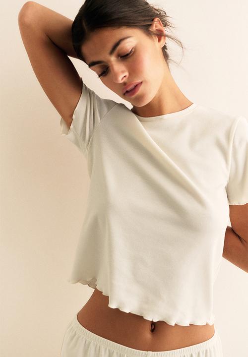 H&M - Modal-blend pyjamas - cream
