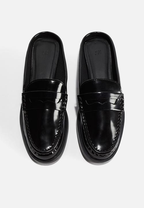 H&M - Loafer mules - black