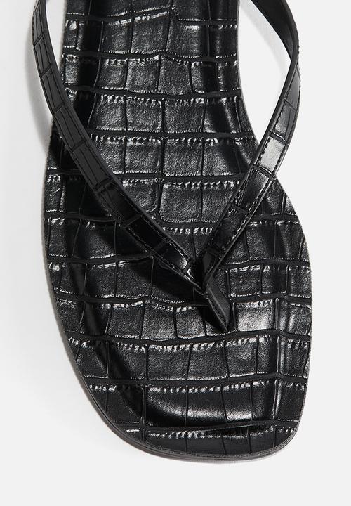 H&M - Flip-flops - black