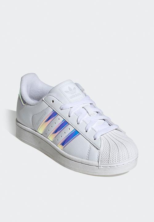 adidas Originals - Superstar Ii J - Ftwwht/Supcol/Halblu