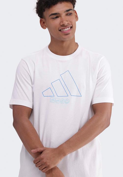 adidas Performance - Doodle BOS Tee - White