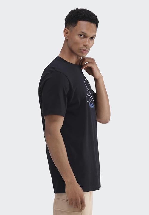 adidas Performance - Doodle BOS Tee - Black