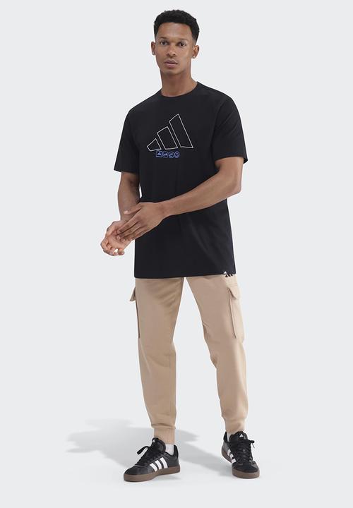 adidas Performance - Doodle BOS Tee - Black