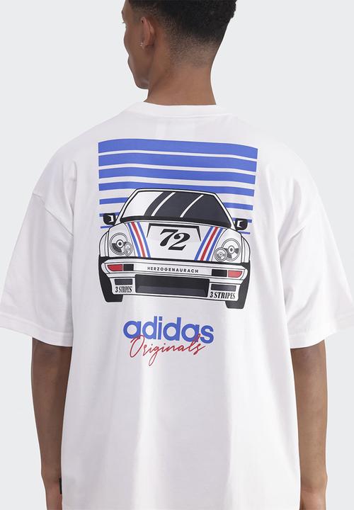 adidas Originals - Motosport Graphics Tee - off white