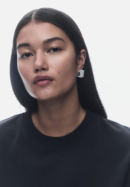 H&M - Embellished t-shirt - black