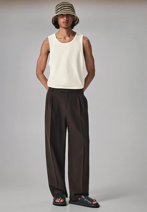 H&M - Regular fit vest top - white