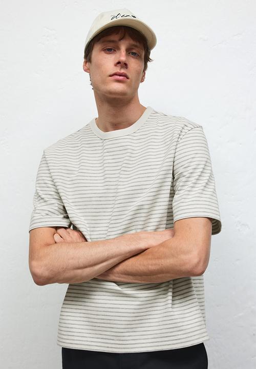 H&M - Regular fit T-shirt - cream