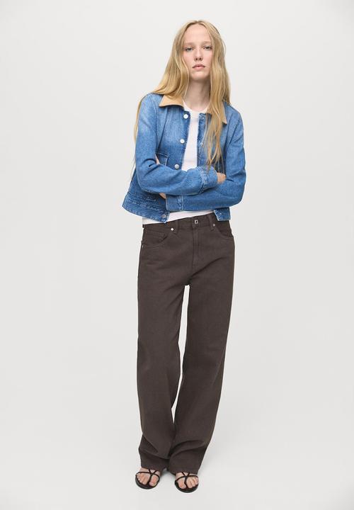 MANGO - Cazadora peppa - open blue