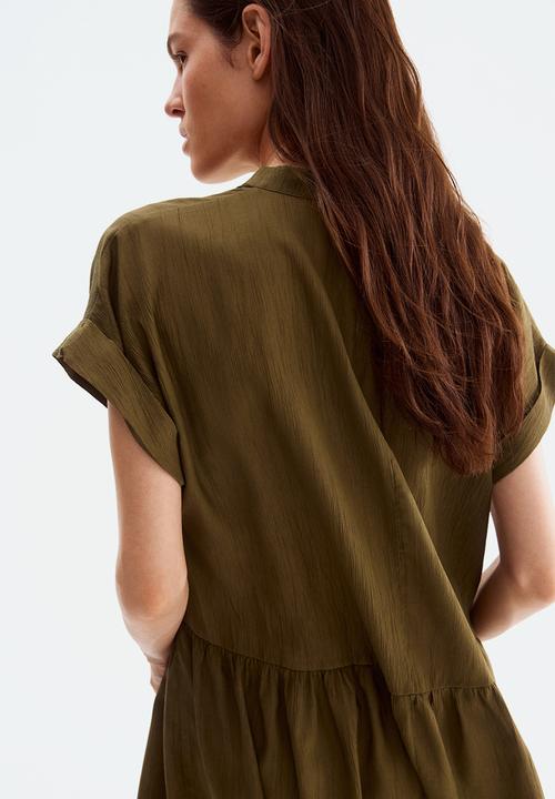 slim fit dress slacks Eleanor Green Tunic Dress main image 0