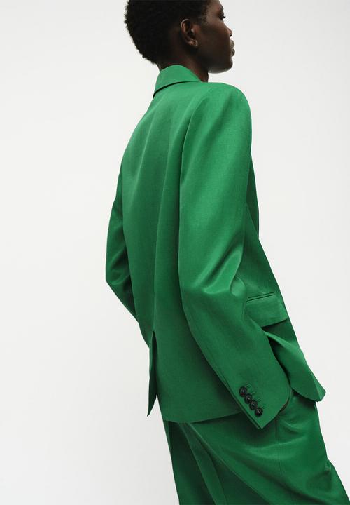 MANGO - Blazer otero -  green