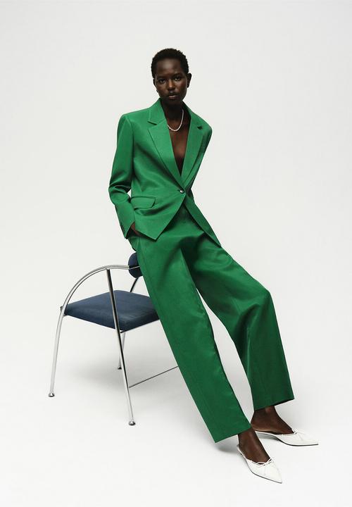MANGO - Blazer otero -  green