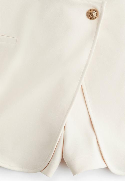 H&M - Interlock skort - beige