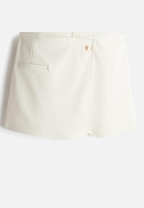 H&M - Interlock skort - beige