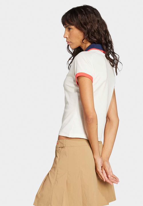 adidas Originals - Short Polo - White