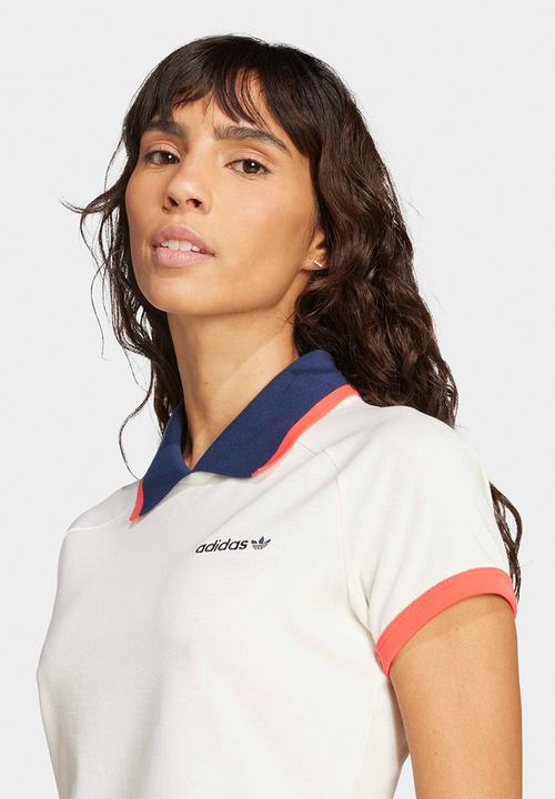adidas Originals - Short Polo - White