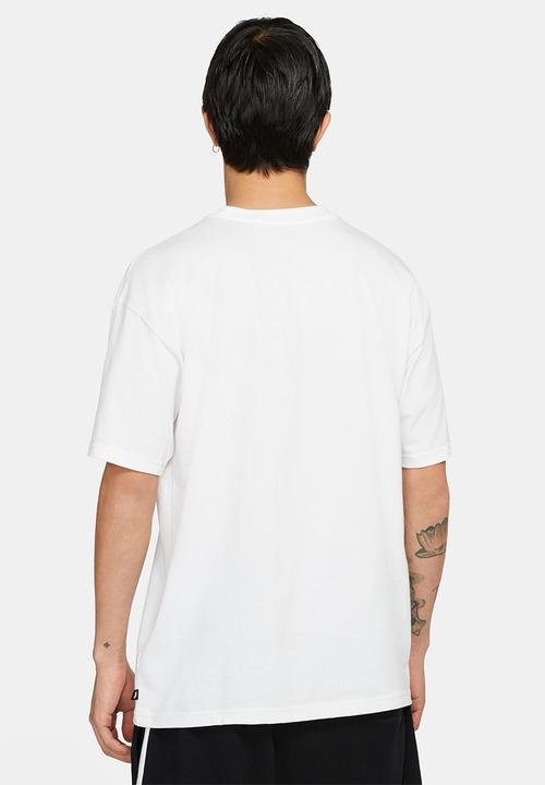 Nike - Nike SB Logo Skate T-Shirt- White/Black