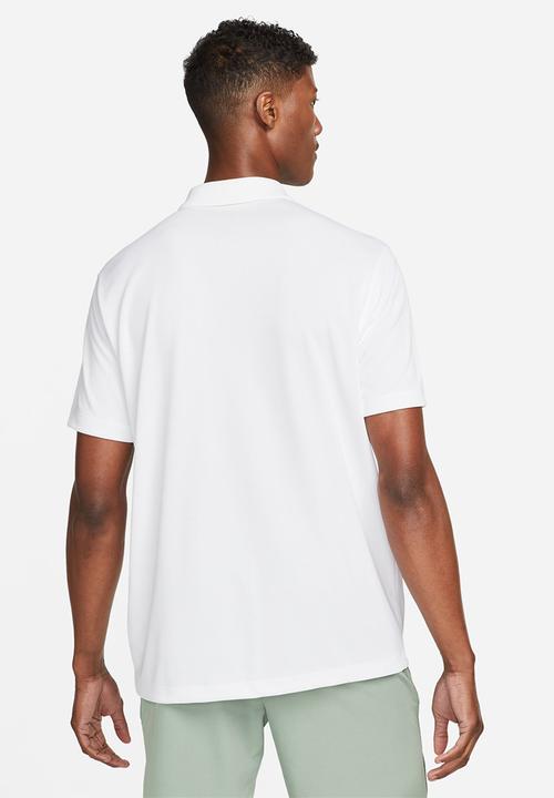 Nike - Solid Dri-FIT Polo  - White/Black