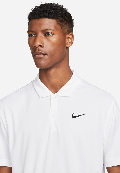 Nike - Solid Dri-FIT Polo  - White/Black