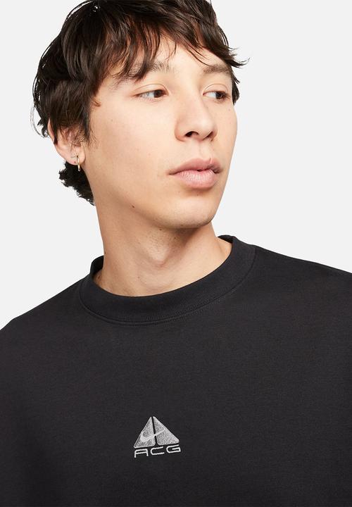 Nike -  ACG  T-Shirt - Black/Ltskgy