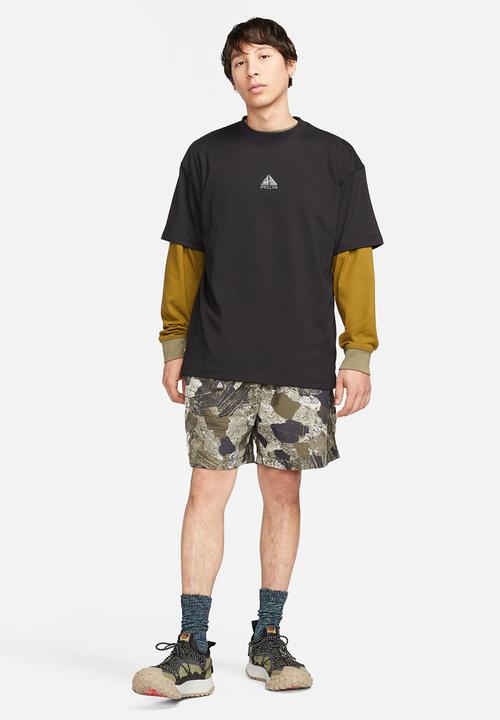 Nike -  ACG  T-Shirt - Black/Ltskgy