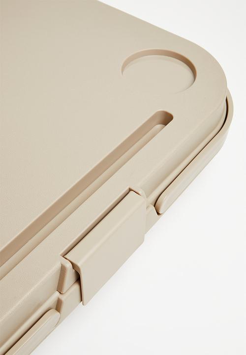 Maisonware - Foldable Outdoor Picnic Basket Beige