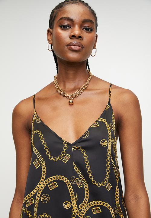 Steve Madden - Ladies zahara camisole dress - black