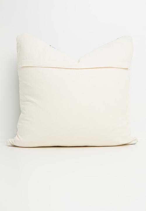Sixth Floor - Oceana woven cushion cover - blue