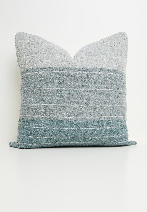 Marina woven cushion cover - Blue