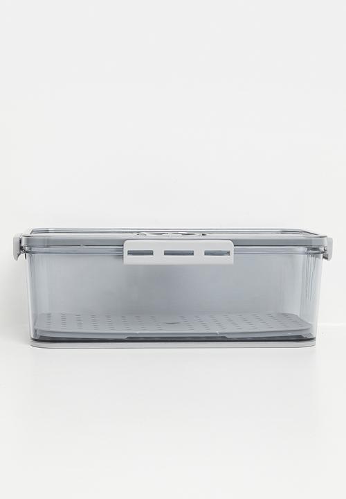 FreshKeep Smart Storage Container with Draining Basket 5.25L