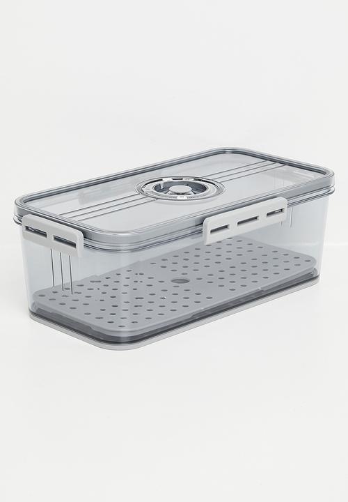 Maisonware - FreshKeep Smart Storage Container with Draining Basket 5.25L