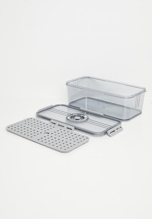 Maisonware - FreshKeep Smart Storage Container with Draining Basket 5.25L