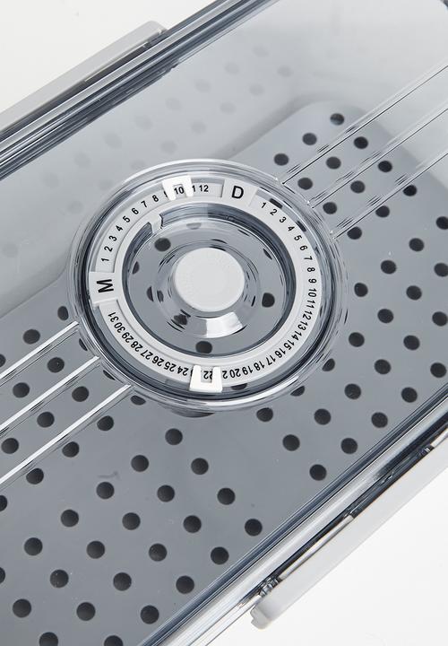Maisonware - FreshKeep Smart Storage Container with Draining Basket 5.25L