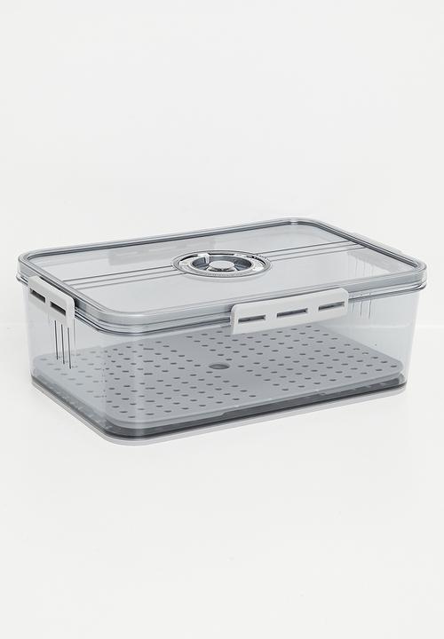 Maisonware - FreshKeep Smart Storage Container with Draining Basket 4.75L
