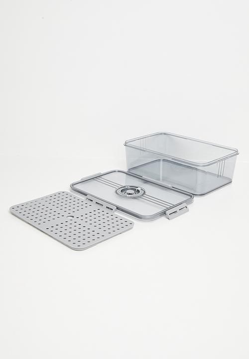 Maisonware - FreshKeep Smart Storage Container with Draining Basket 3.75L
