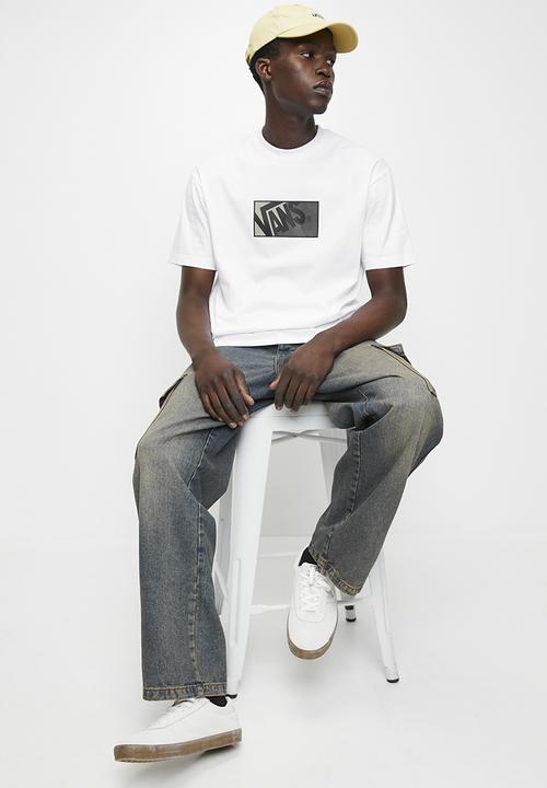 Vans - Original Standards Blocked Box Ss - White-Drizzle
