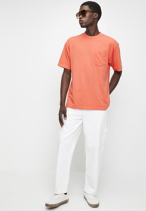 Vans - Premium Wash Pocket Ss - orange 