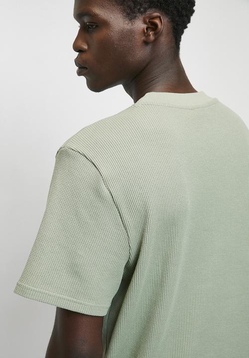 FILA - Caleb Waffle T-Shirt - Iceberg Green