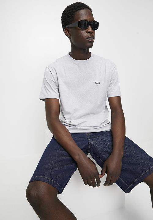 Vans - Left Chest Ss - Light Grey Heather