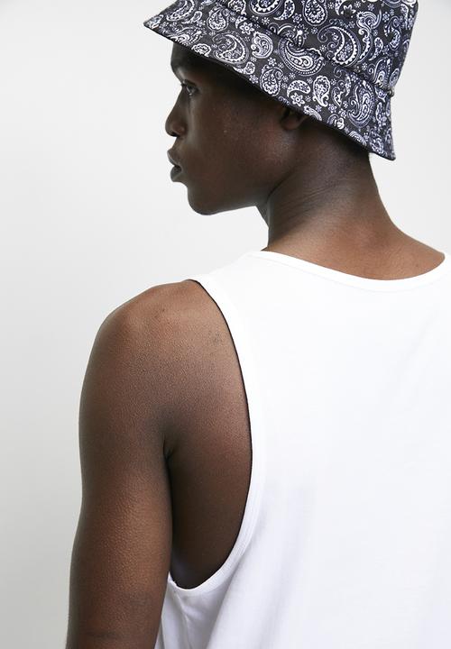 Vans - Mn Vans Classic Tank - White-Black