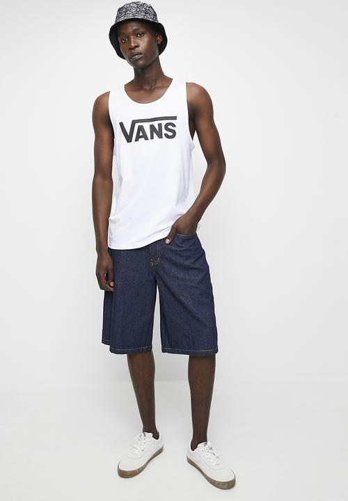 Vans - Mn Vans Classic Tank - White-Black